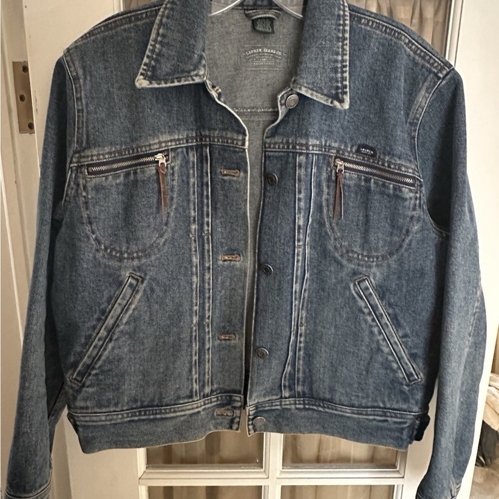 Ralph Lauren Classic Blue Denim Jacket size S